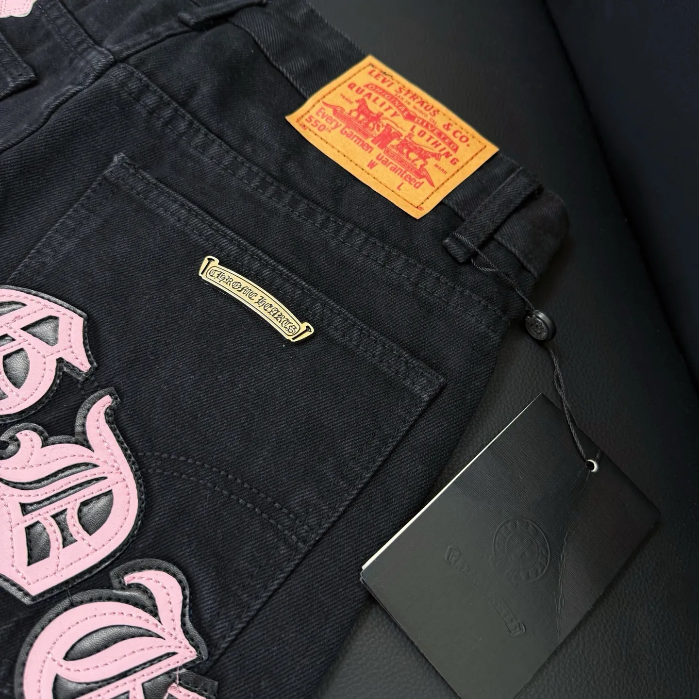 P280 Style Number: D207 Chrome Hearts Chrome Hearts Jeans Size# 28 30 32 34